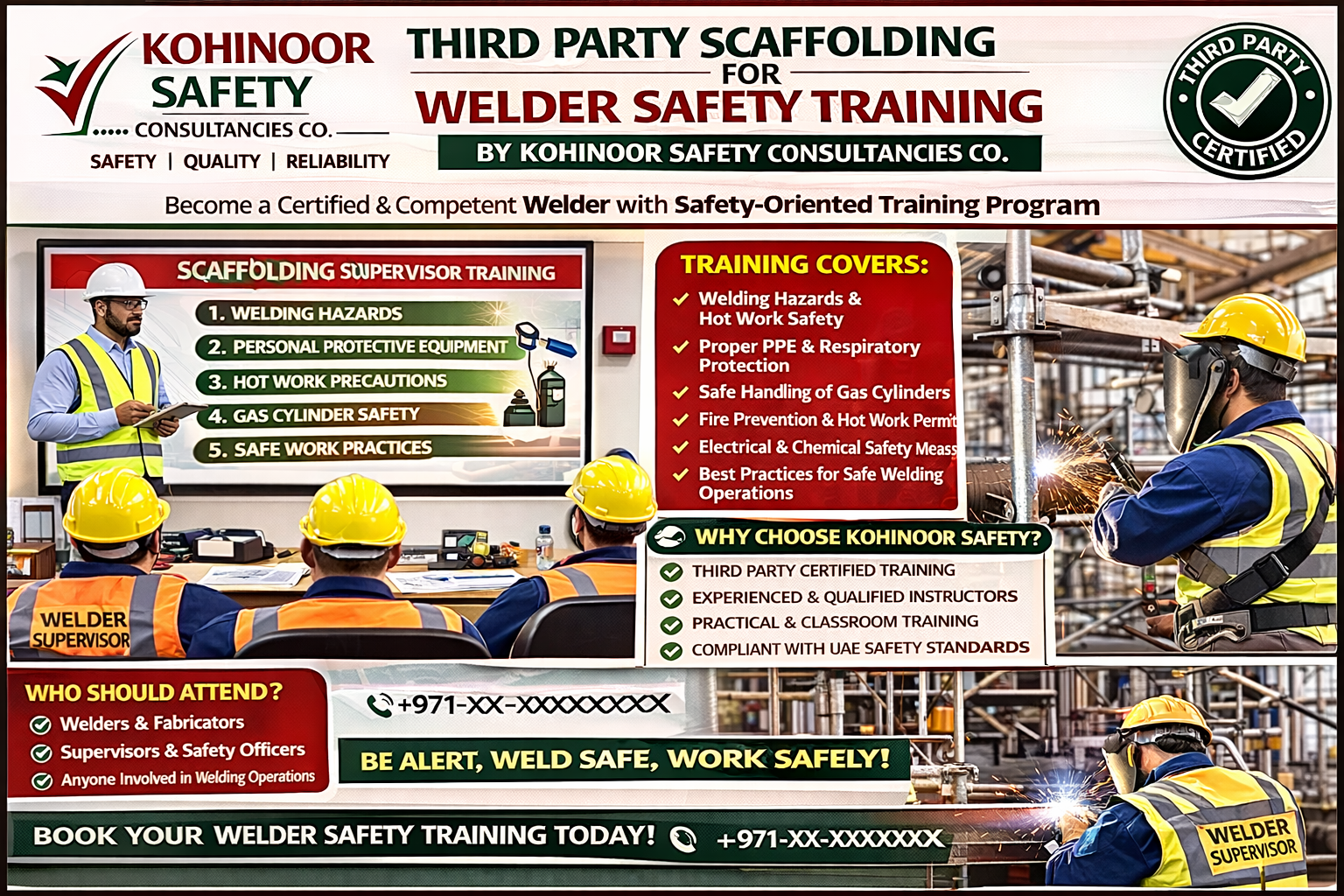 Third-Party Safety Training for Welder Safety
